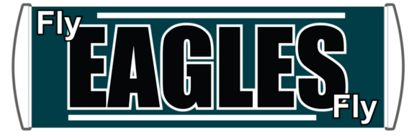 Fly Eagles Fly Pull Banner. - Premium  from HurtsAdelphia - Just $15.99! Shop now at HurtsAdelphia