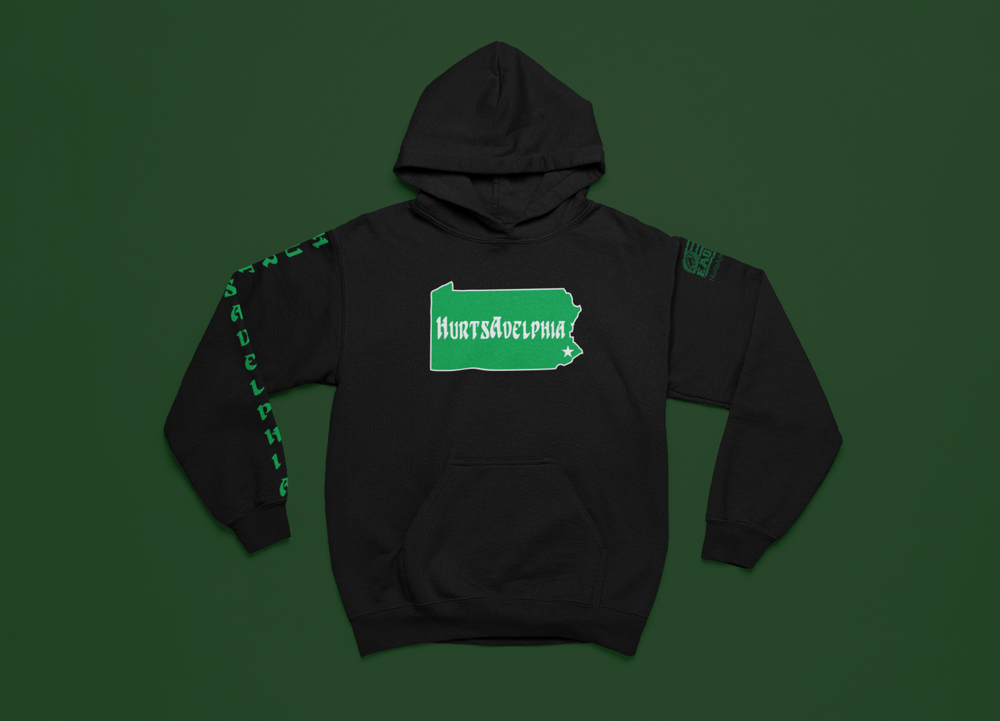 Hurtsadelphia PA State - Premium Hoodie from HurtsAdelphia - Just $43.99! Shop now at HurtsAdelphia