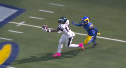 Must see catch: AJ Brown's One Handed Catch For 36 Yards [VIDEO]