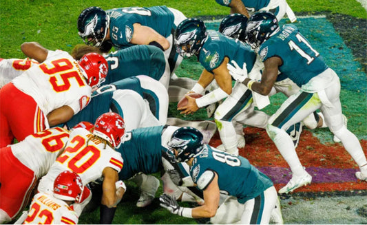 Eagles' "Brotherly Shove" Short-Yardage Play Draws Attention Ahead of Chiefs Clash