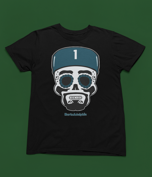Jalen Skull Shirt - Premium T-shirt from HurtsAdelphia - Just $23.99! Shop now at HurtsAdelphia